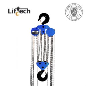 TECLE MANUAL DE CADENA | Marca LIFTECH– Modelo HSZK Capacidad 10.000Kg a 20.000Kg