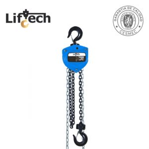 TECLE MANUAL DE CADENA | Marca LIFTECH– Modelo HSZK Capacidad 5.000Kg